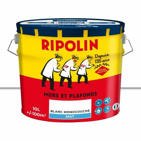 Grundierung Ripolin Weiß Mattierend 10 L