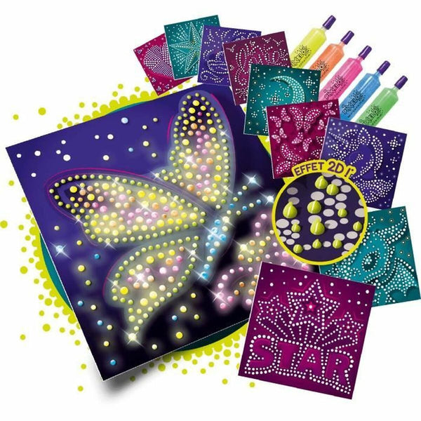 Schreibset Lansay Pixelo Phospho 2D (10 Stück)