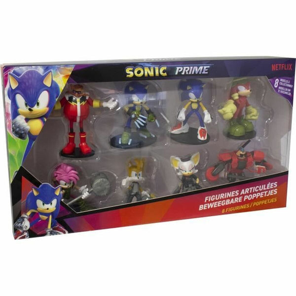 Gelenkige Figuren Sonic Prime 8 Stücke