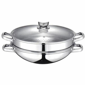 Wok Pfanne Baumalu Wok 2-en-1