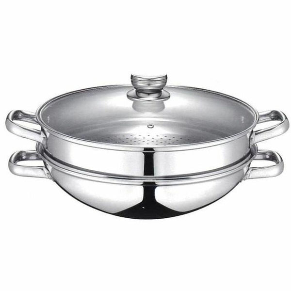 Wok Pfanne Baumalu Wok 2-en-1