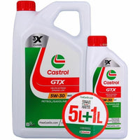 Auto-Motoröl Castrol GTX 5W 30 6 L