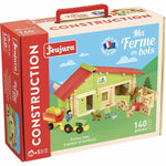Bauernhof mit Tieren Jeujura Wooden Farm Playset