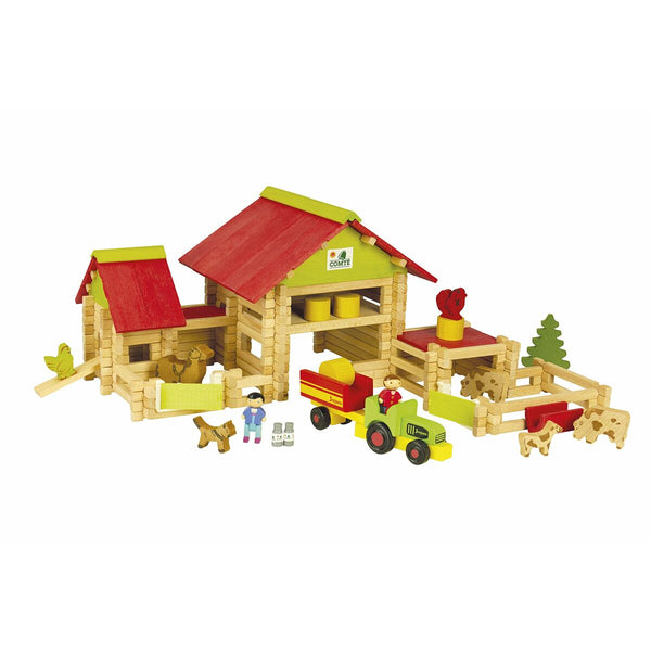 Playset Jeujura Large farm 220 Stücke