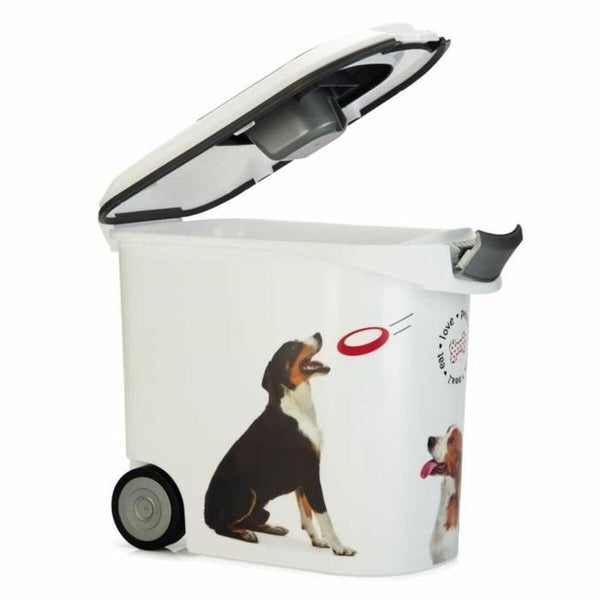 Dose für Tierfutter Curver Weiß 12 kg