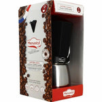 Italienische Kaffeemaschine Menastyl Aluminium 9 Tassen 6 Tassen