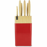 Messerset Menastyl Polypropylen Rosa 6 Stücke (6 Stück)