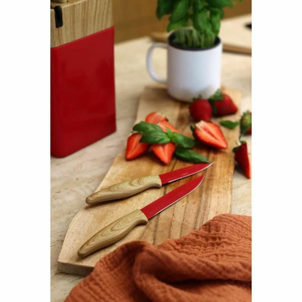 Messerset Menastyl Polypropylen Rosa 6 Stücke (6 Stück)