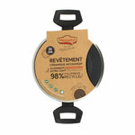 Kasserolle Menastyl Schwarz Ø 20 cm