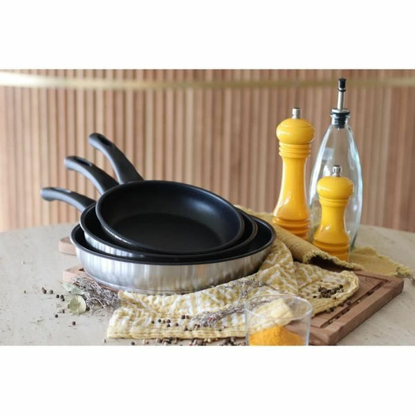 Pfanne Menastyl Stahl Edelstahl Ø 24 cm