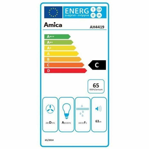 Konventioneller Rauchfang Electrolux Grau
