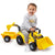 Rutschauto Ecoiffier Carrier Gelb Traktor