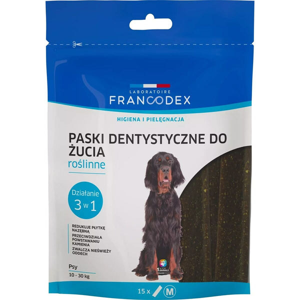 Hundesnack Francodex Dental Strips M 352,5 g