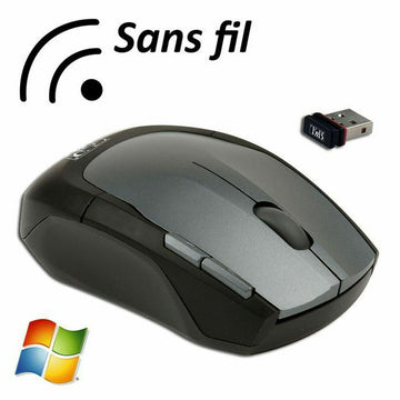 Mouse T'NB SRSFSHARK Schwarz Dunkelgrau 800 dpi