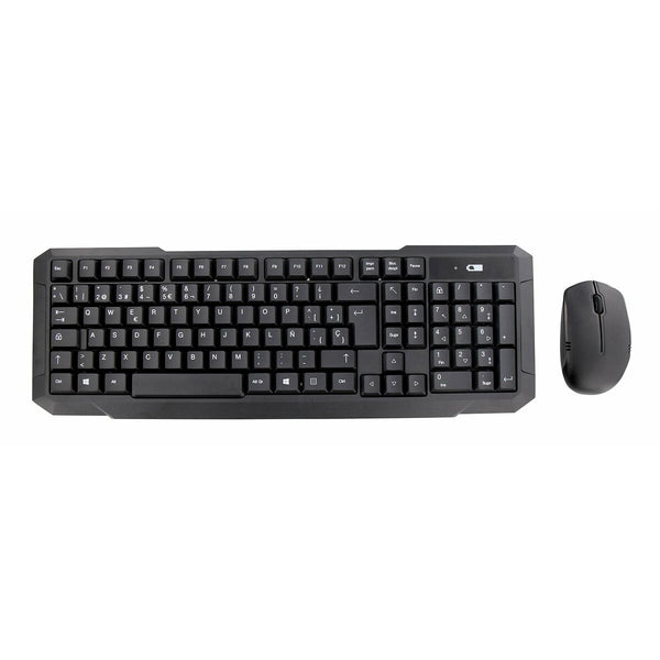 Tastatur TNB KBSCFIRSTES Schwarz QWERTY