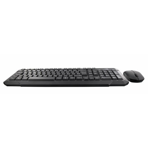 Tastatur TNB KBSCFIRSTES Schwarz QWERTY