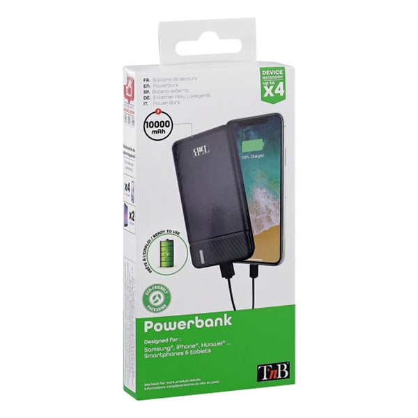 Powerbank T'NB PBU10000 Schwarz 10000 mAh