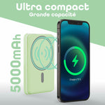 Powerbank T'NB PBUMAG5GR 5000 mAh grün Magsafe
