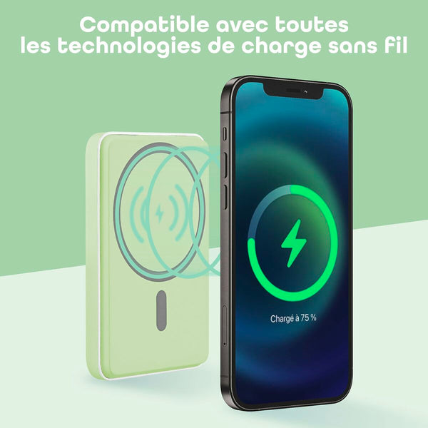 Powerbank T'NB PBUMAG5GR 5000 mAh grün Magsafe