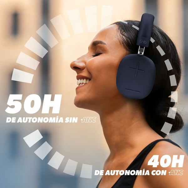 Bluetooth Kopfhörer mit Mikrofon T'NB BOUNCE Dunkelblau