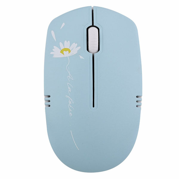 Gaming-Maus und Unterlage T'NB DAISY Blau