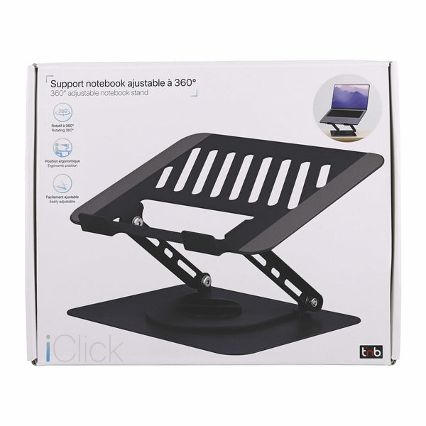 Laptop-Stand T'NB iClick Metall Innovativ und funktionell 360 Grad drehbar