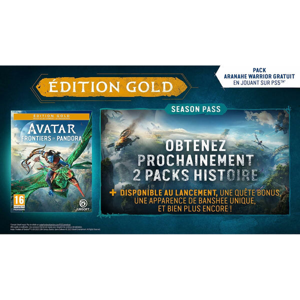 Videospiel Xbox Series X Ubisoft Avatar: Frontiers of Pandora - Gold Edition (FR)