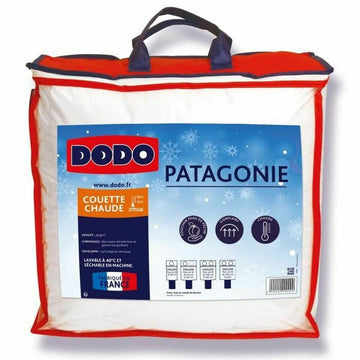 Steppdecke DODO Patagonia Weiß 380 g/m² 140 x 200 cm