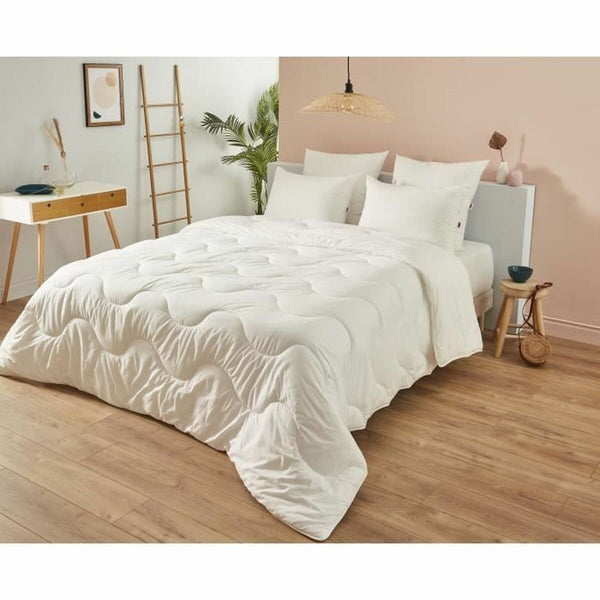 Bettdecke DODO Champs de Lin Weiß 450 g/m² 220 x 240 cm (Doppelbett)