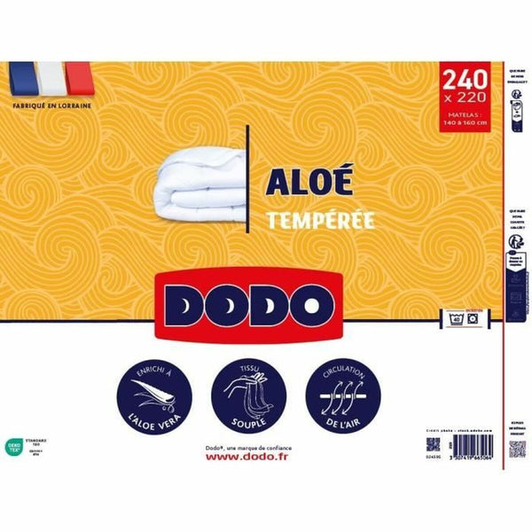 Bettdecke DODO Aloe Weiß 300 g/m² 220 x 240 cm (Doppelbett)