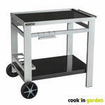 Einkaufswagen Cook'in Garden Media 80 Schwarz noir