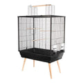 Vogelkäfig Zolux Neo Jili H80 Schwarz 78 x 81 x 48 cm