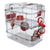 Käfig Zolux Metall Kunststoff 41 x 40 x 27 cm 41 x 27 x 40,5 cm Rot (1 Stücke)