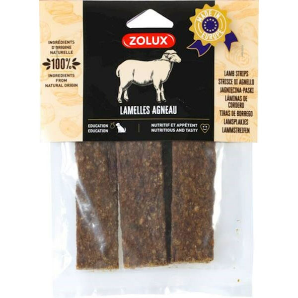 Hundesnack Zolux Lamb strips 100 g