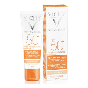 Gesichtscreme Vichy 54827 Schwarz Spf 50 50 ml 3 in 1