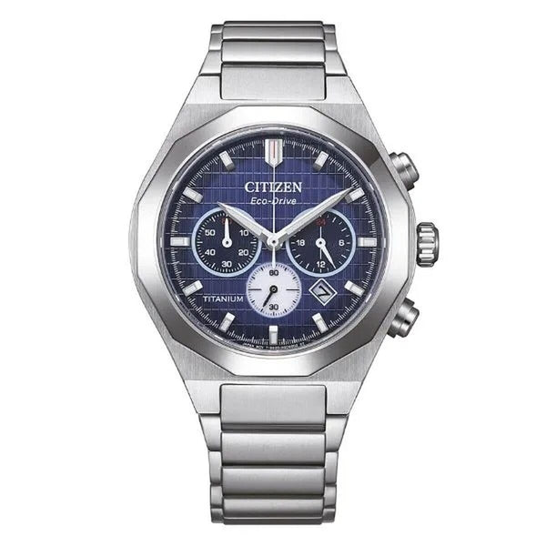 Herrenuhr Citizen SUPER TITANIUM Silberfarben