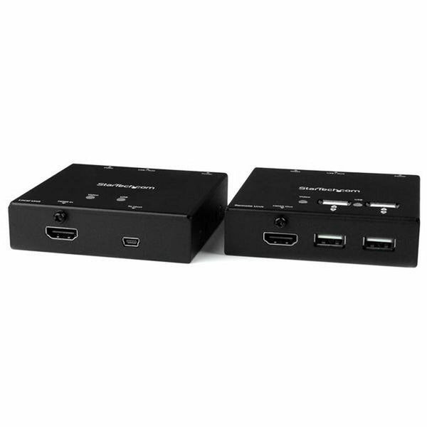 HDMI Adapter Startech ST121USBHD WUXGA Schwarz 50 m