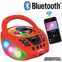 CD/MP3 Player Lexibook Miraculous Bluetooth 5.0 Rot