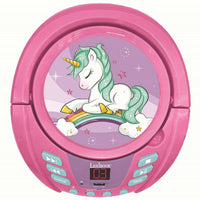 CD/MP3 Player Lexibook Für Kinder Rosa Bluetooth Einhorn