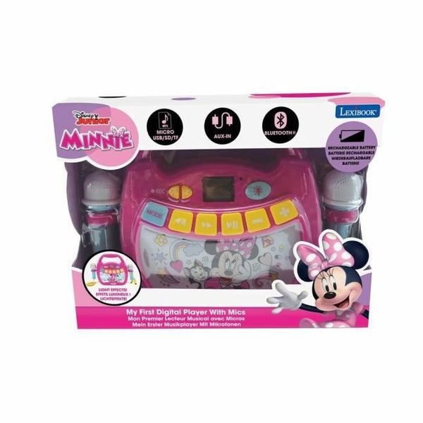 Bluetooth Lautsprecher mit Karaoke Mikrofon Lexibook MINNIE MOUSE