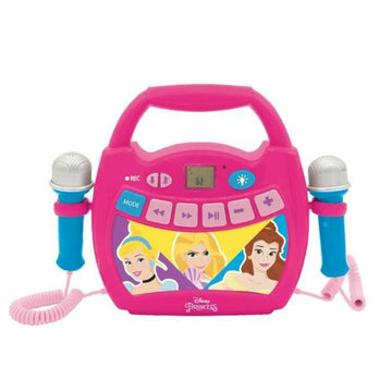 Bluetooth Lautsprecher mit Karaoke Mikrofon Lexibook PRINCESA DE DISNEY