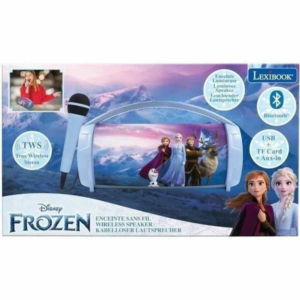 Bluetooth Lautsprecher mit Karaoke Mikrofon Lexibook Frozen