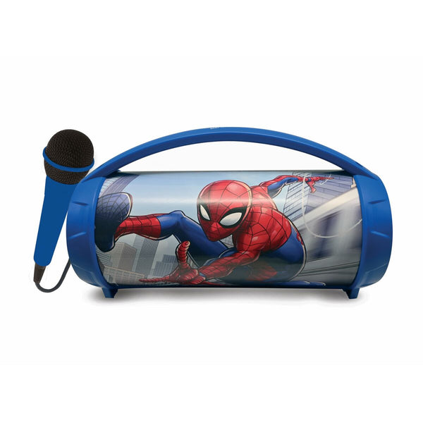 Bluetooth Lautsprecher mit Karaoke Mikrofon Lexibook Spider-Man