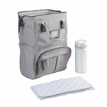 Wickeltasche Béaba Wellington Grau