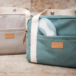 Wickeltasche Béaba grün