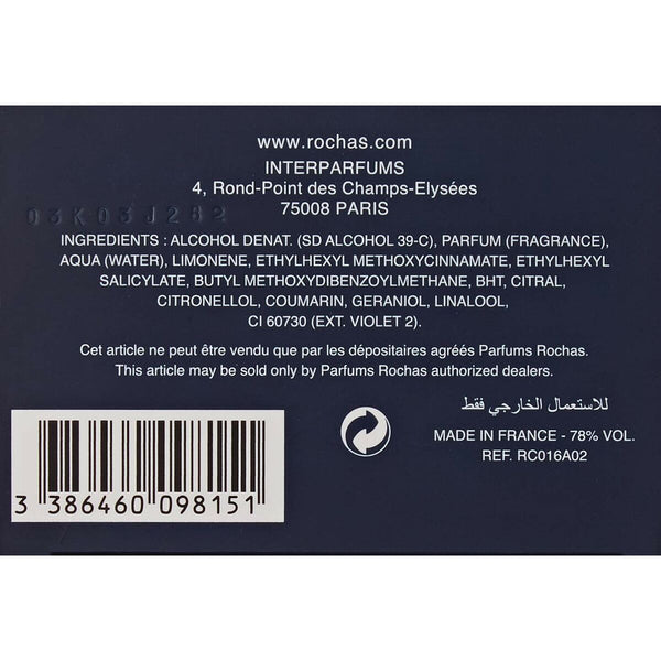 Herrenparfüm Rochas L'Homme EDT 60 ml