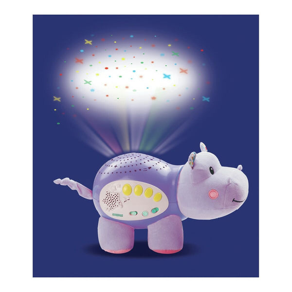 Plüschtier mit Klang Vtech Hippo Dodo Starry Night (FR) Lila