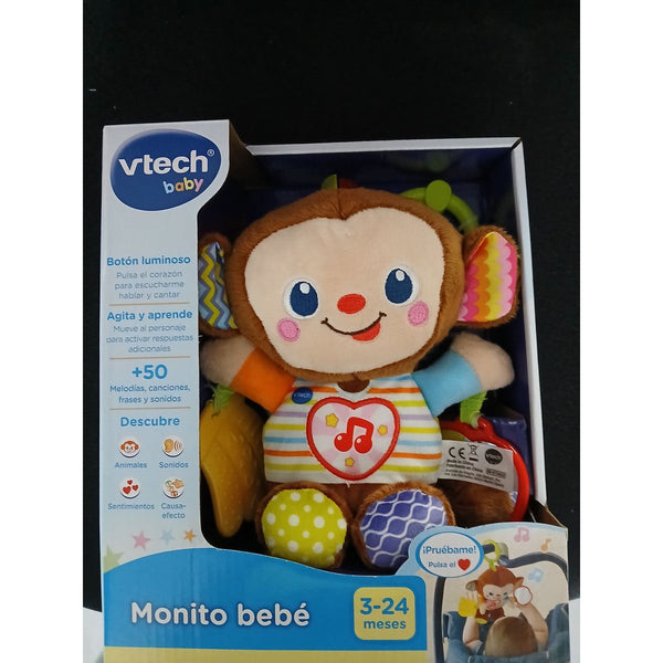 Interaktives Stofftier für Babys Monito Bebé Vtech (ES)