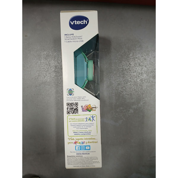 Schulrucksack Vtech Kidizoom Smartwatch Max Aquamarin