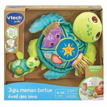 Plüschtier Vtech Baby  Juju, Mother Turtle  + 6 Monate Recycelter Musikalisch